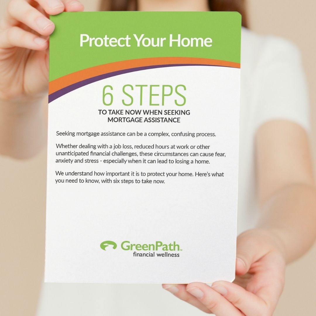 6 Steps Mortgage Assistance flyer